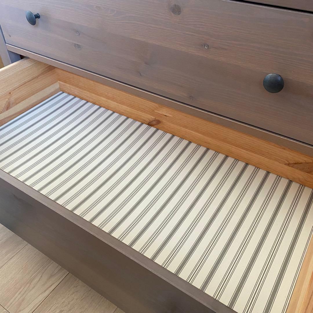 IKEA ヘムネス　チェスト　タンス　木製　5段　アンティーク　北欧　大容量