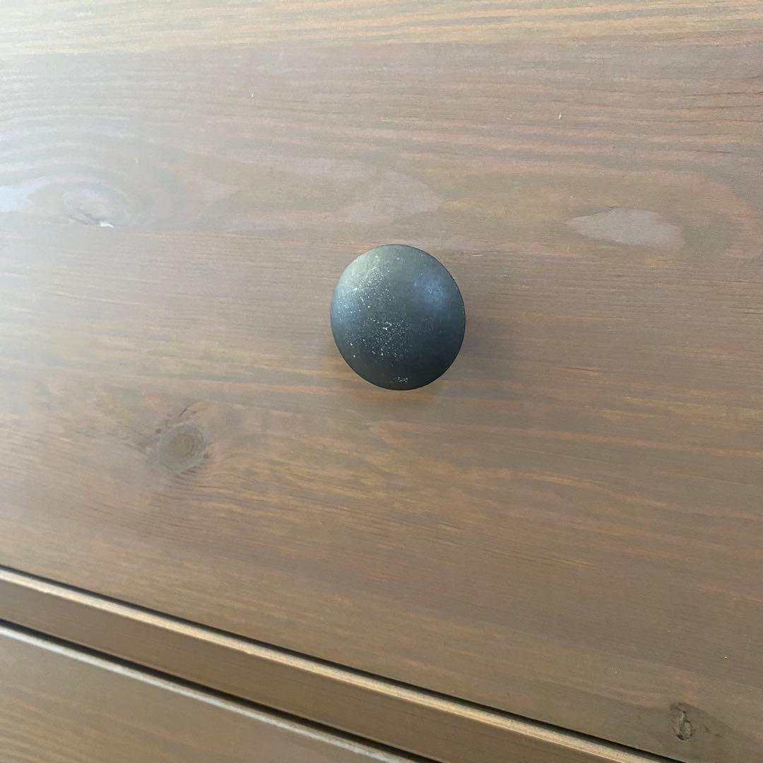 IKEA ヘムネス　チェスト　タンス　木製　5段　アンティーク　北欧　大容量