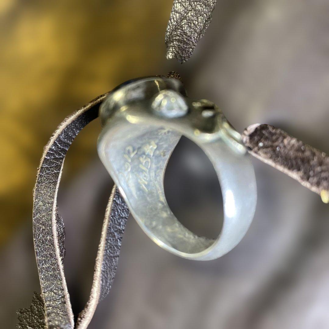 BIG HAND ブラックスター　リング￼ カード　袋付き！