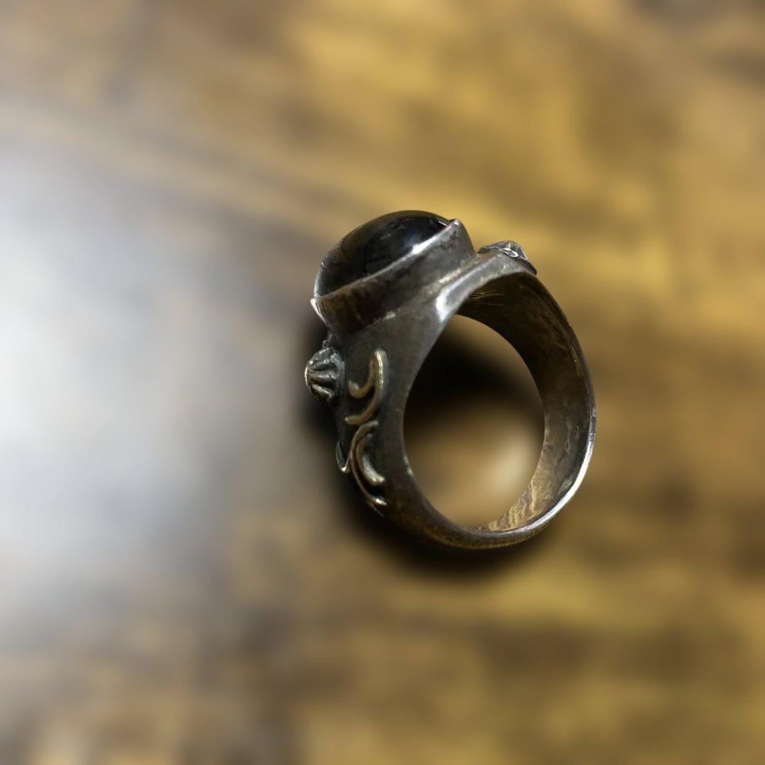 BIG HAND ブラックスター　リング￼ カード　袋付き！