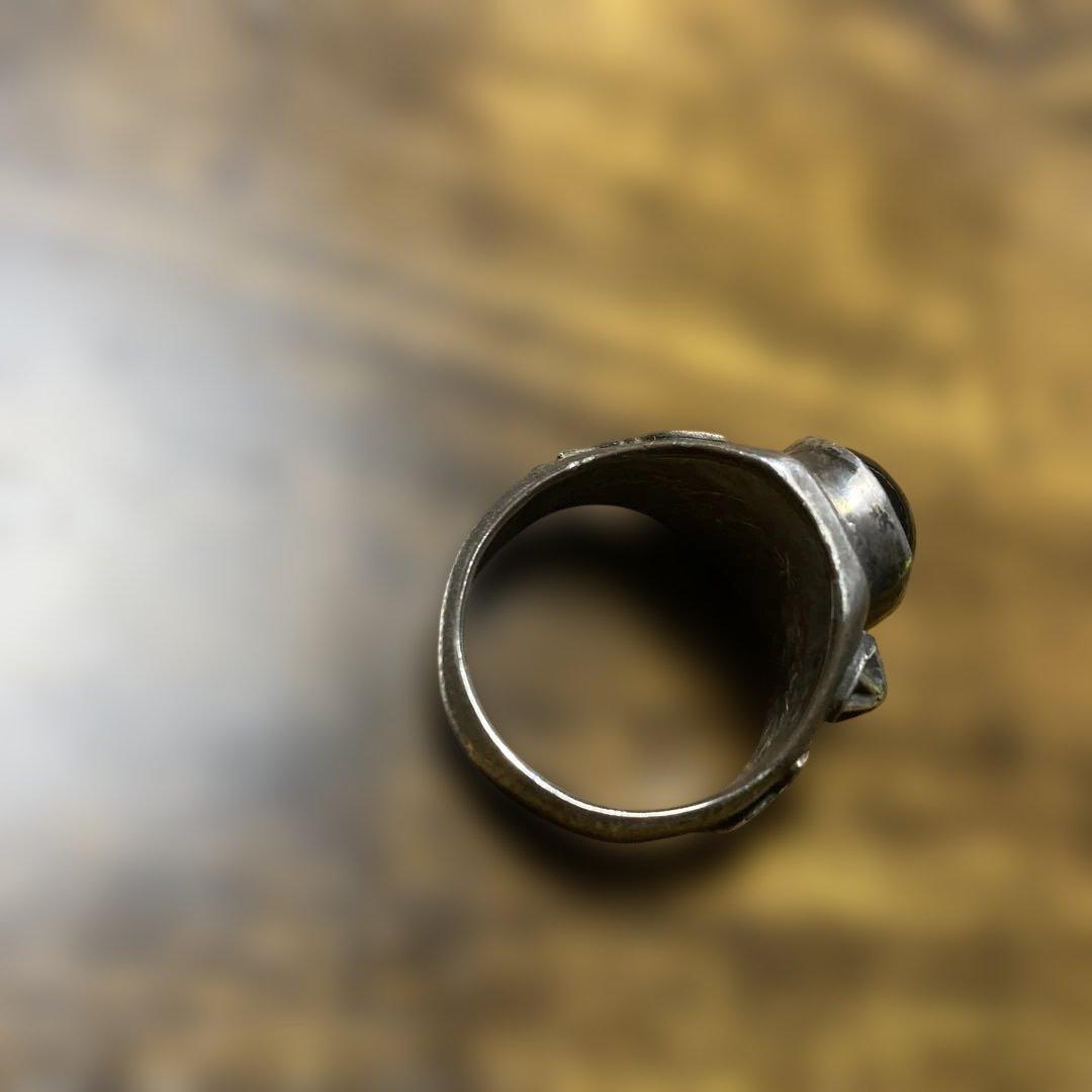 BIG HAND ブラックスター　リング￼ カード　袋付き！