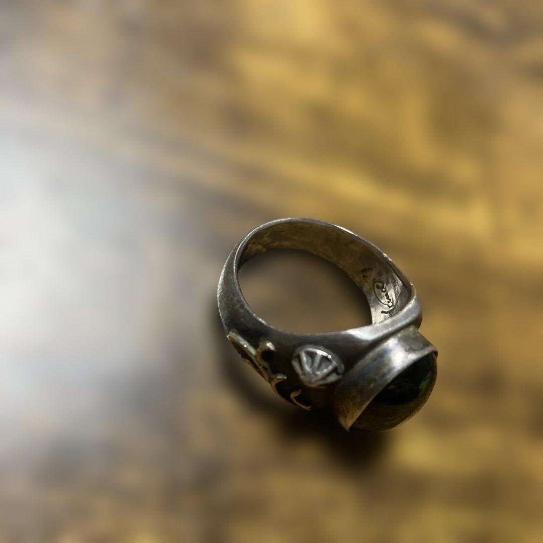 BIG HAND ブラックスター　リング￼ カード　袋付き！