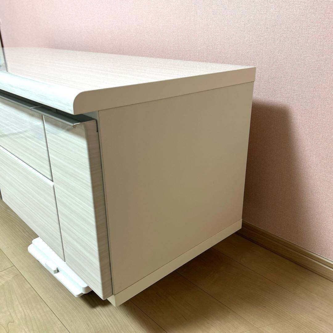 【美品】 ニトリ　テレビ台　ローボード ポスティア　125 WH 白　ホワイト