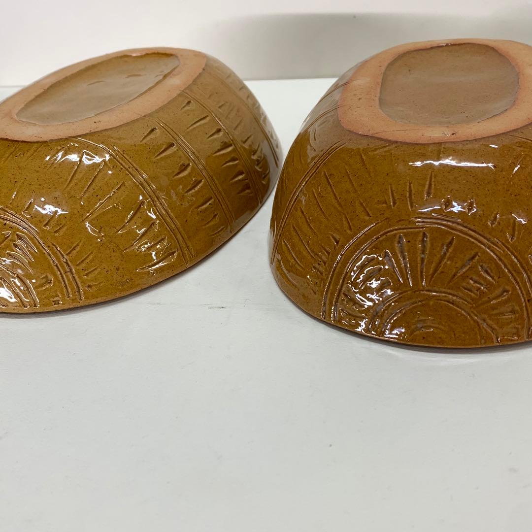 布志名焼 大 小 俵 深鉢 4点 民藝 レトロ