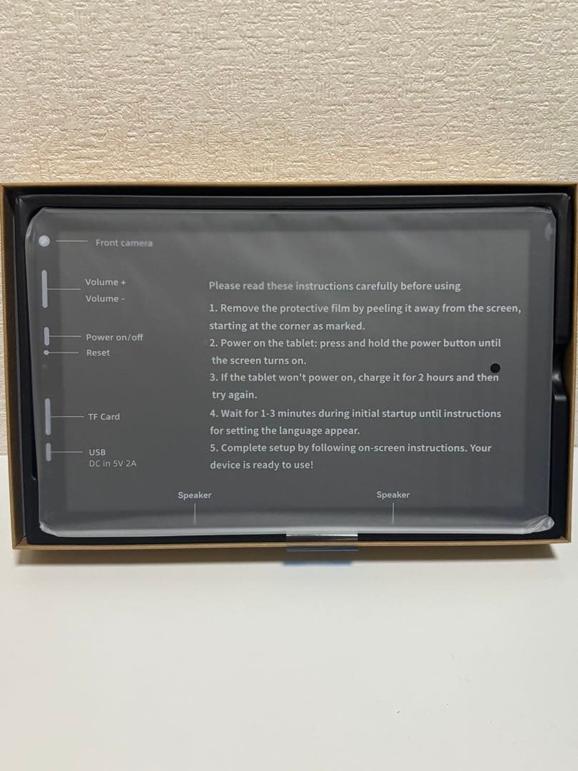 【新品未使用、匿名配送‼️】タブレット 10インチ Android15 Wi-Fi