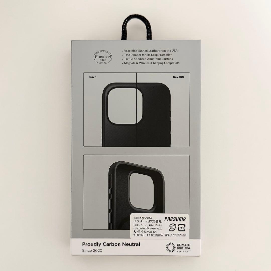 NOMAD ノマド iPhone15Pro レザーケース ホーウィンレザー