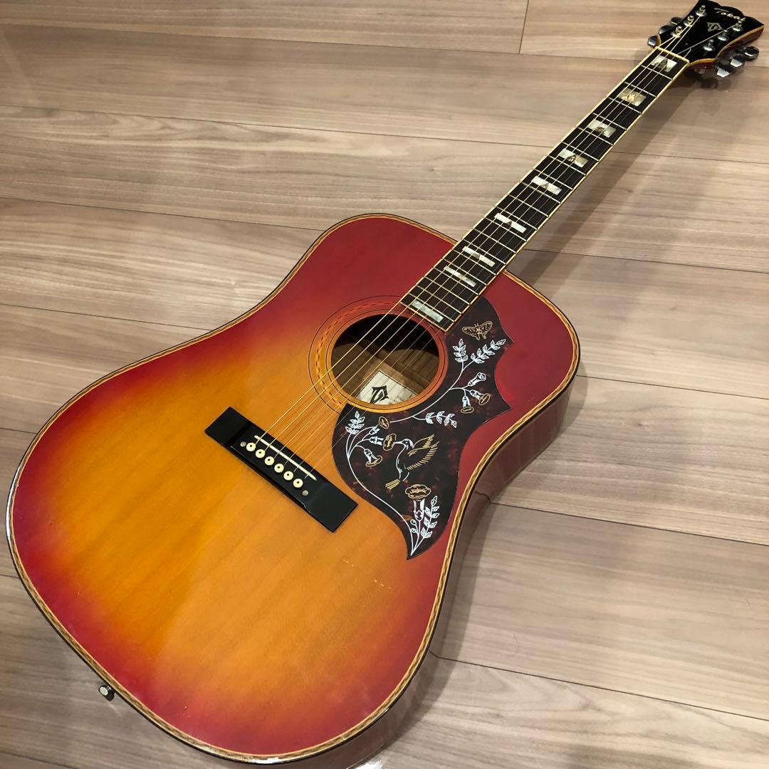 希少❗️70's Jビンテージ ハミングバード❗️エレアコ仕様❗️ 超激鳴り‼️