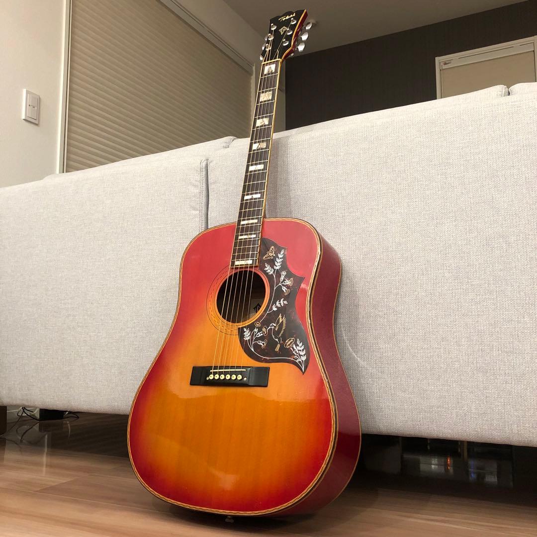 希少❗️70's Jビンテージ ハミングバード❗️エレアコ仕様❗️ 超激鳴り‼️