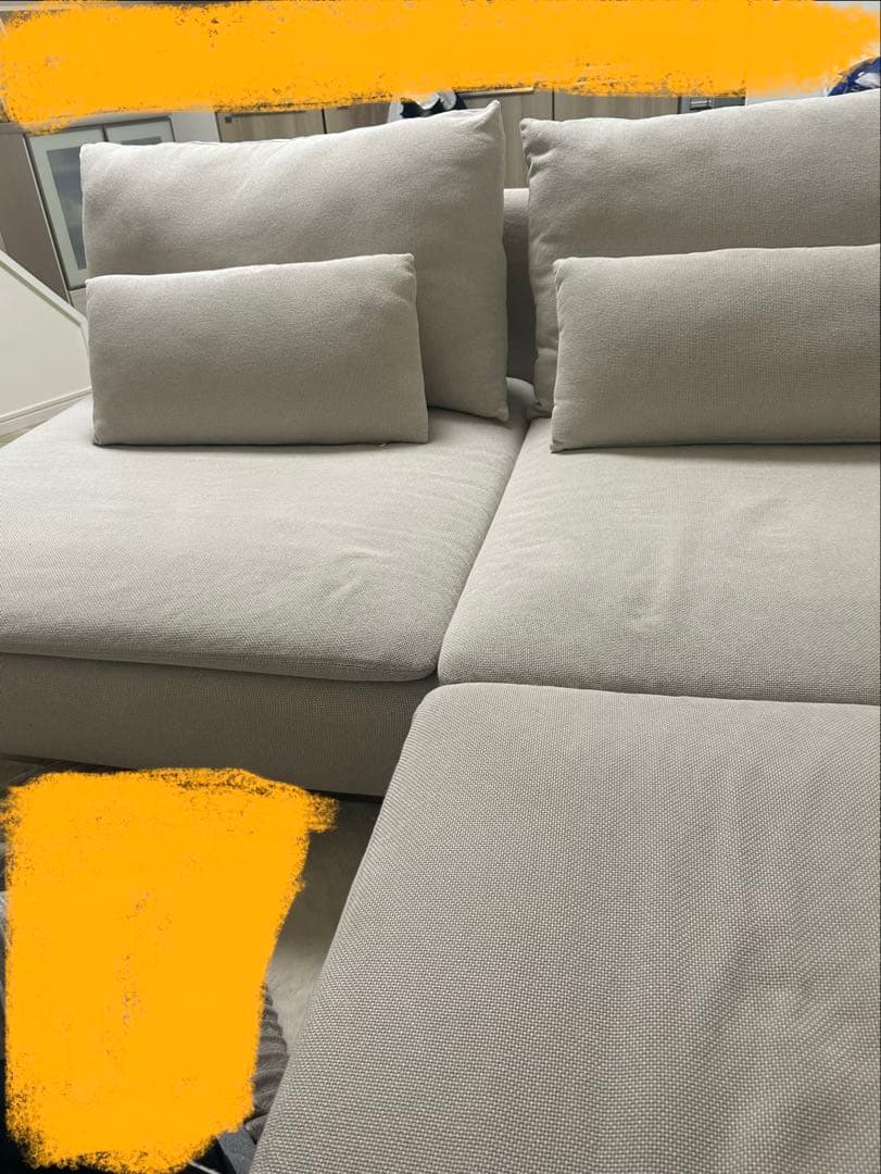 IKEAソーデルハムン3人掛け