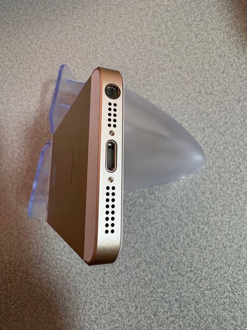 【美品】iPhoneSE ゴールド 64GB 92%