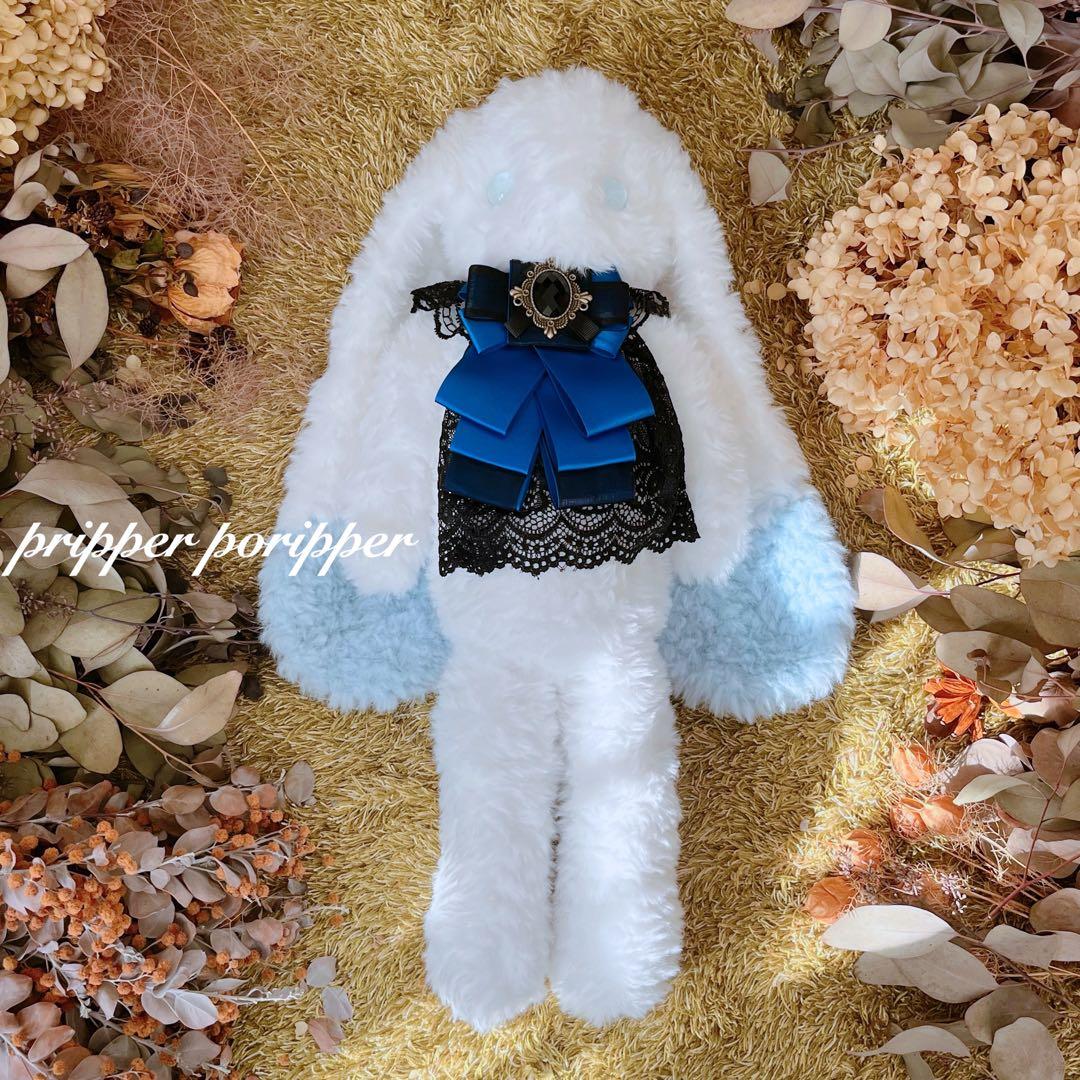 【sample】　あみぐるみ　オーダーメイド　ぬいぐるみ　アートドール　うさぎ