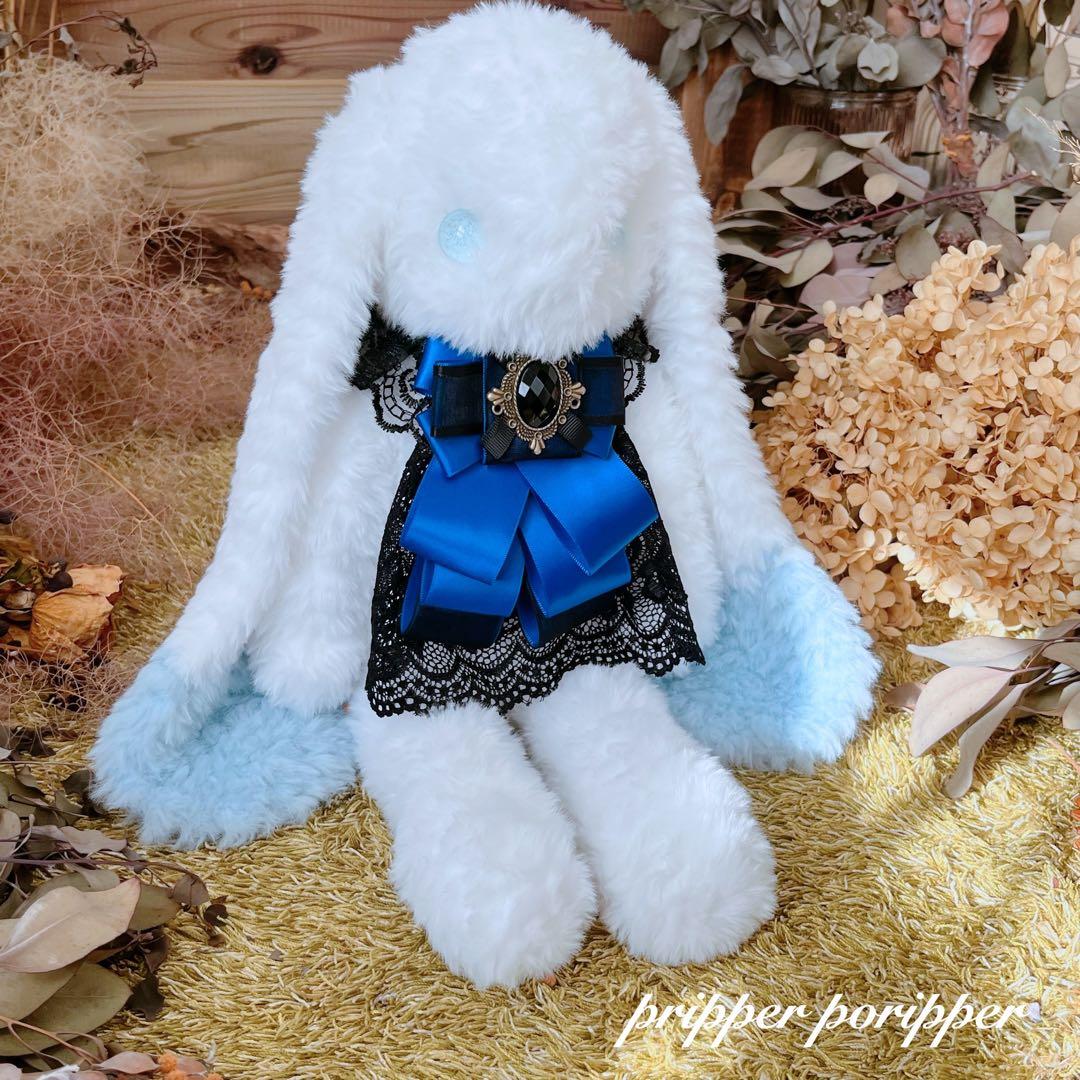 【sample】　あみぐるみ　オーダーメイド　ぬいぐるみ　アートドール　うさぎ