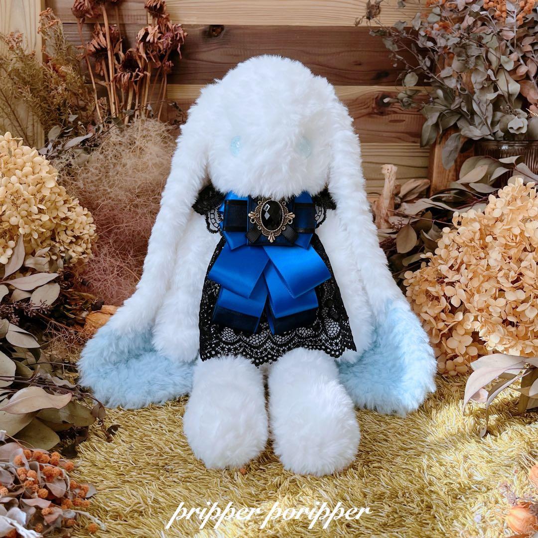 【sample】　あみぐるみ　オーダーメイド　ぬいぐるみ　アートドール　うさぎ