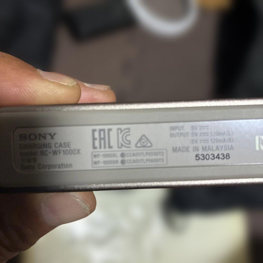 ‼️新品未使用品‼️SONY BC−WF1000X　ワイヤレスイヤホン
