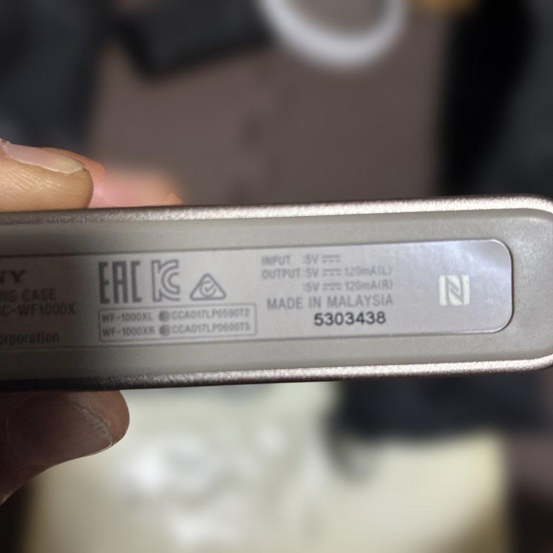 ‼️新品未使用品‼️SONY BC−WF1000X　ワイヤレスイヤホン