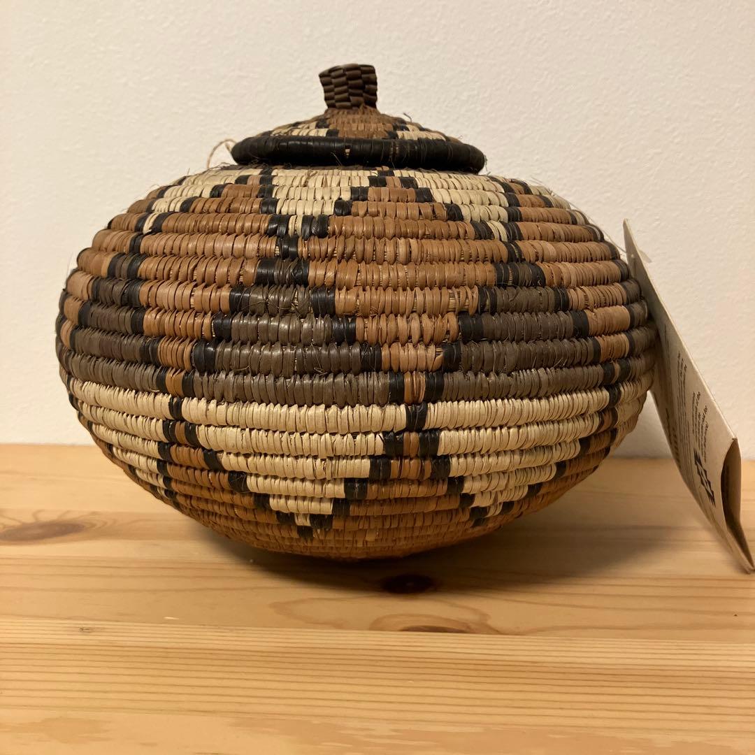 ●ズールーバスケット　南アフリカ共和国　横長型