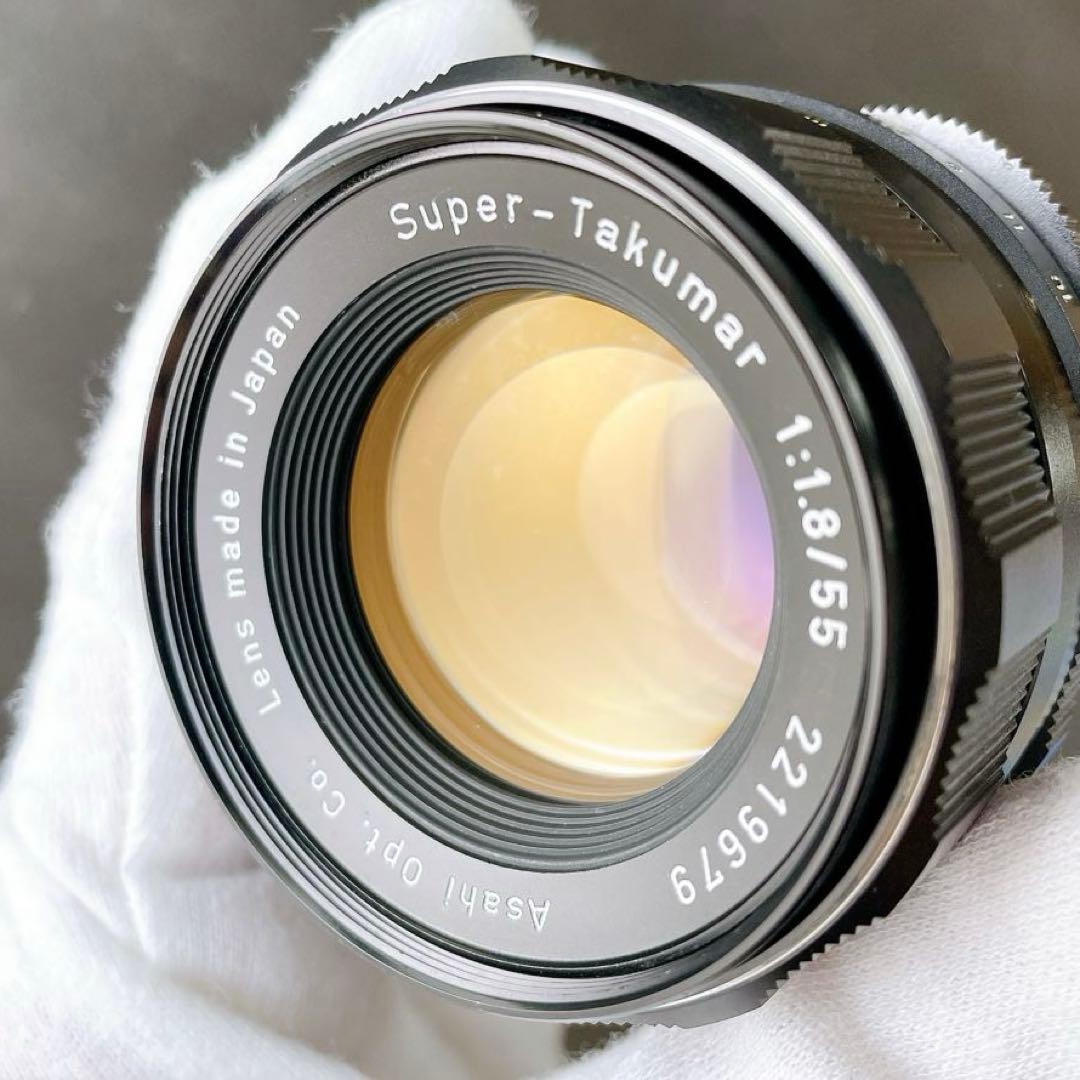 【整備済】Super Takumar 55mm f1.8 M42 後期型