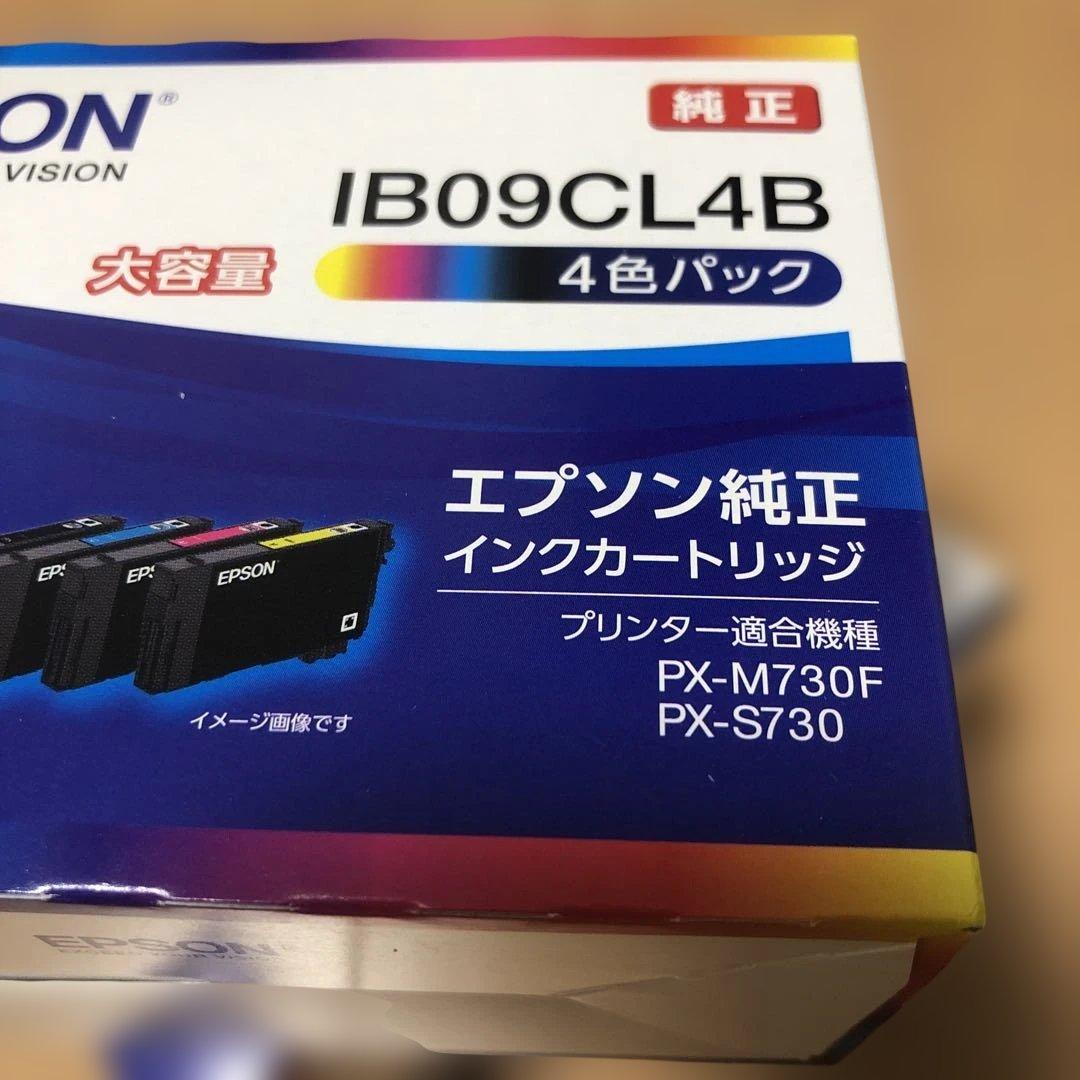 EPSON IB09CL4B 4色パック インクカートリッジ 3個セット