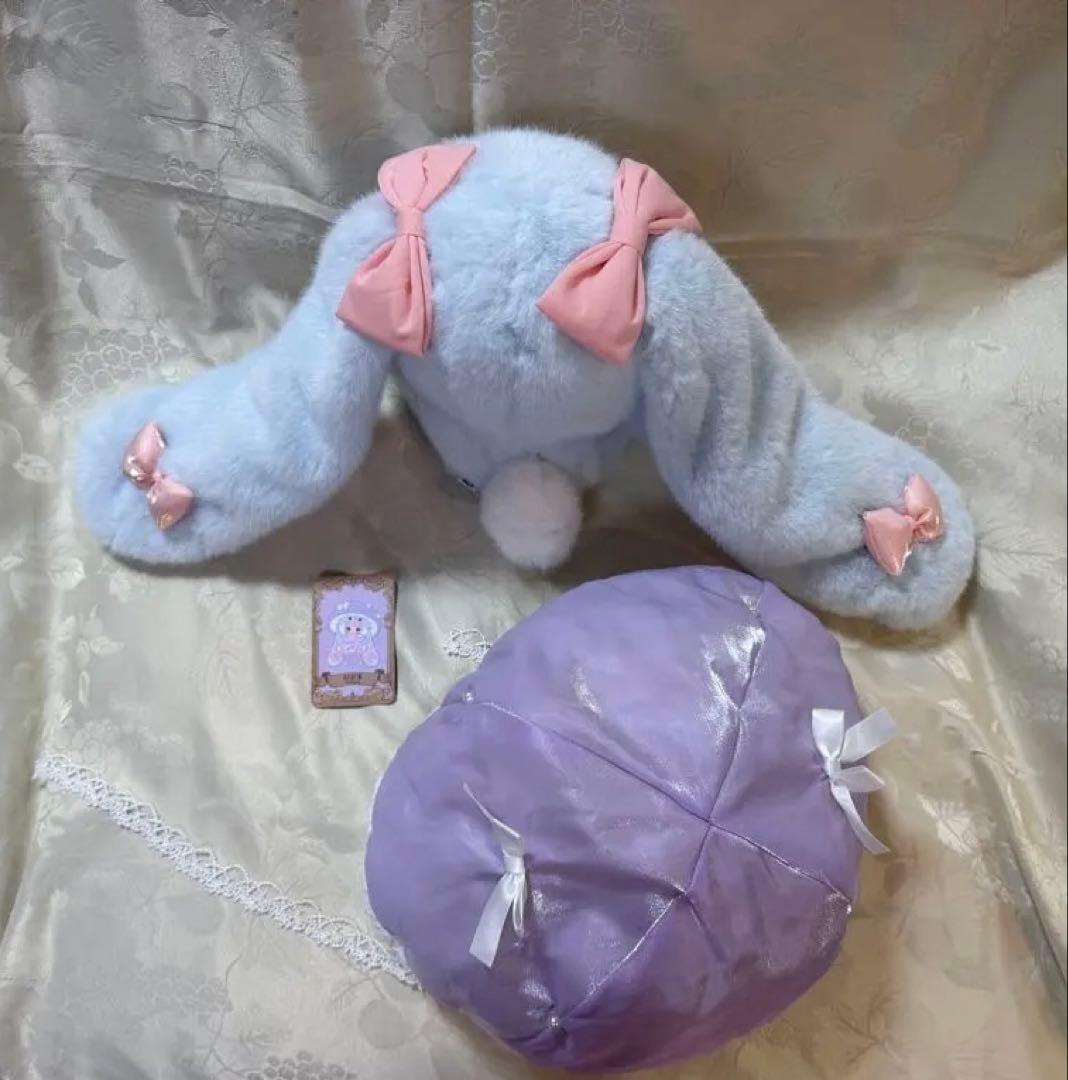 Nommi 400%キノコ きのこ Mushroom Hat 水色 紫 ⑥