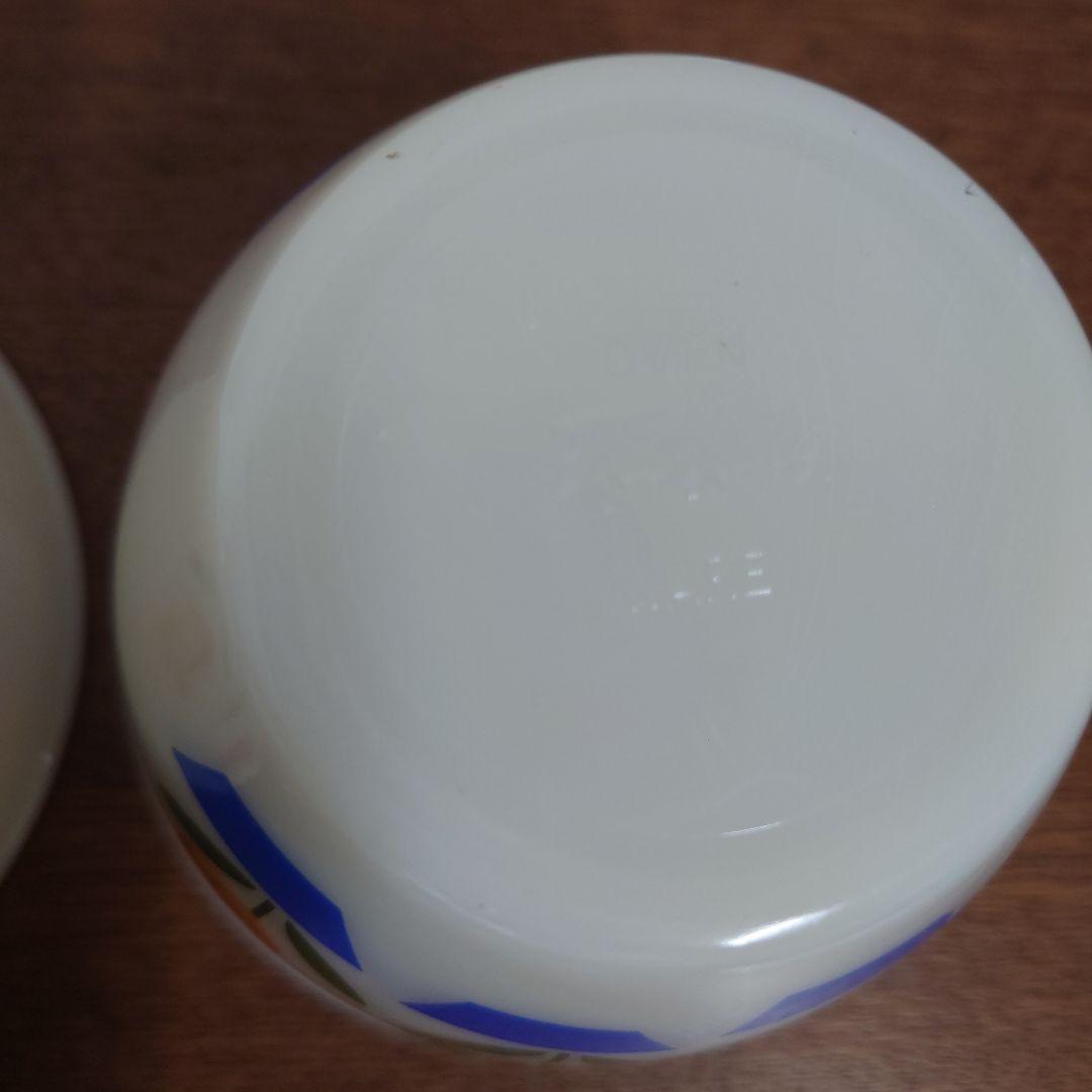 ファイヤーキング　ボウル　3点セット　チューリップ柄