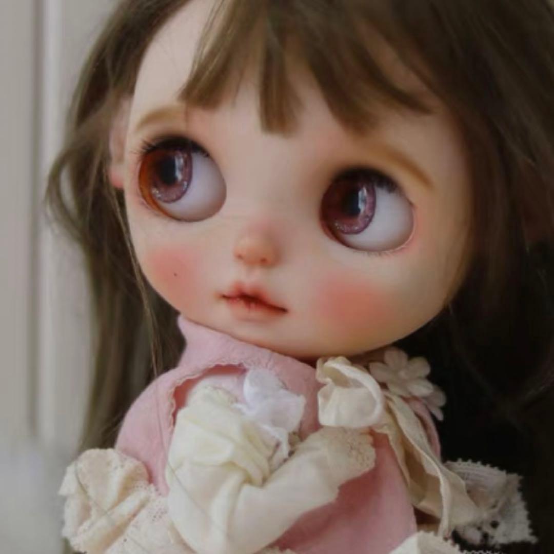 作家様カスタムブライス 大人しい 幼い かわいい カスタムドール
