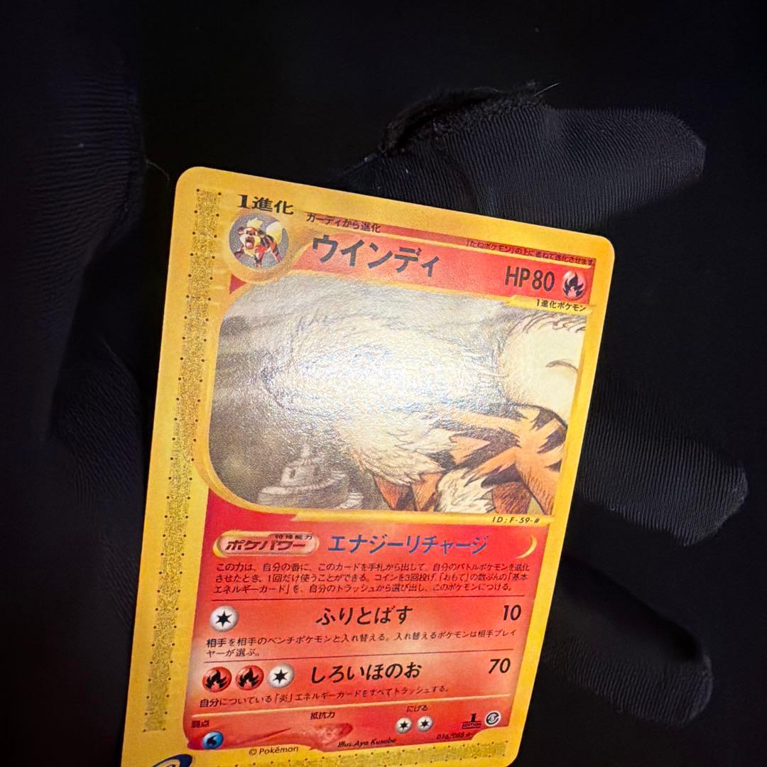 e ウインディ（Arcanine）　016/088 1ED