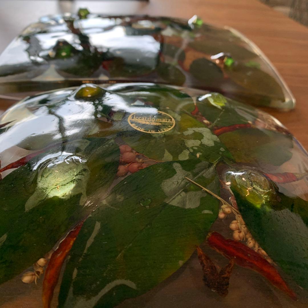 ❤️riccardo marzi❤️リカルドフィレンツェイタリア製スクエア皿プレート