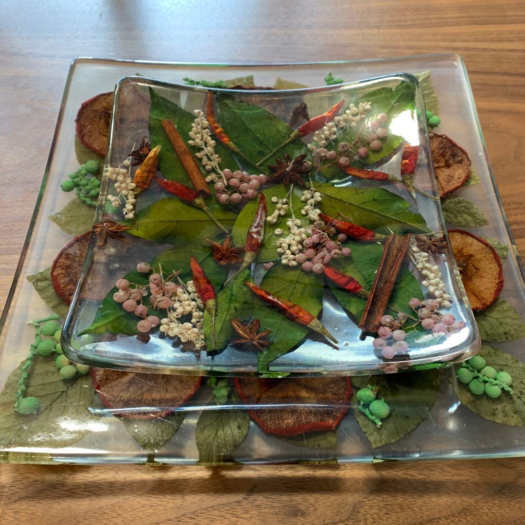 ❤️riccardo marzi❤️リカルドフィレンツェイタリア製スクエア皿プレート