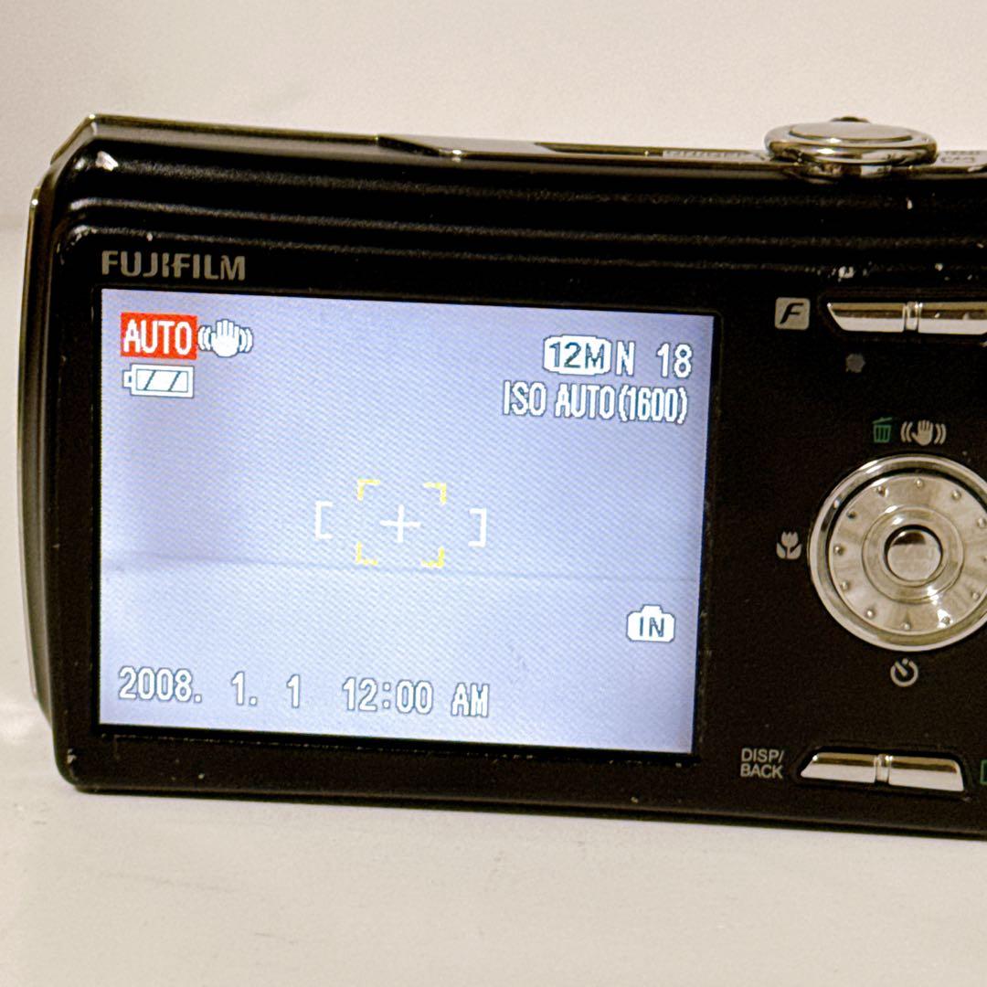 【動作品】 富士フィルム デジタルカメラ Finepix F100fd ブラック