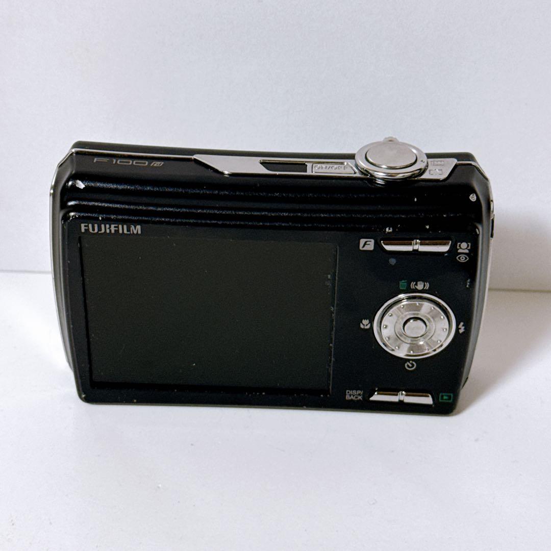 【動作品】 富士フィルム デジタルカメラ Finepix F100fd ブラック