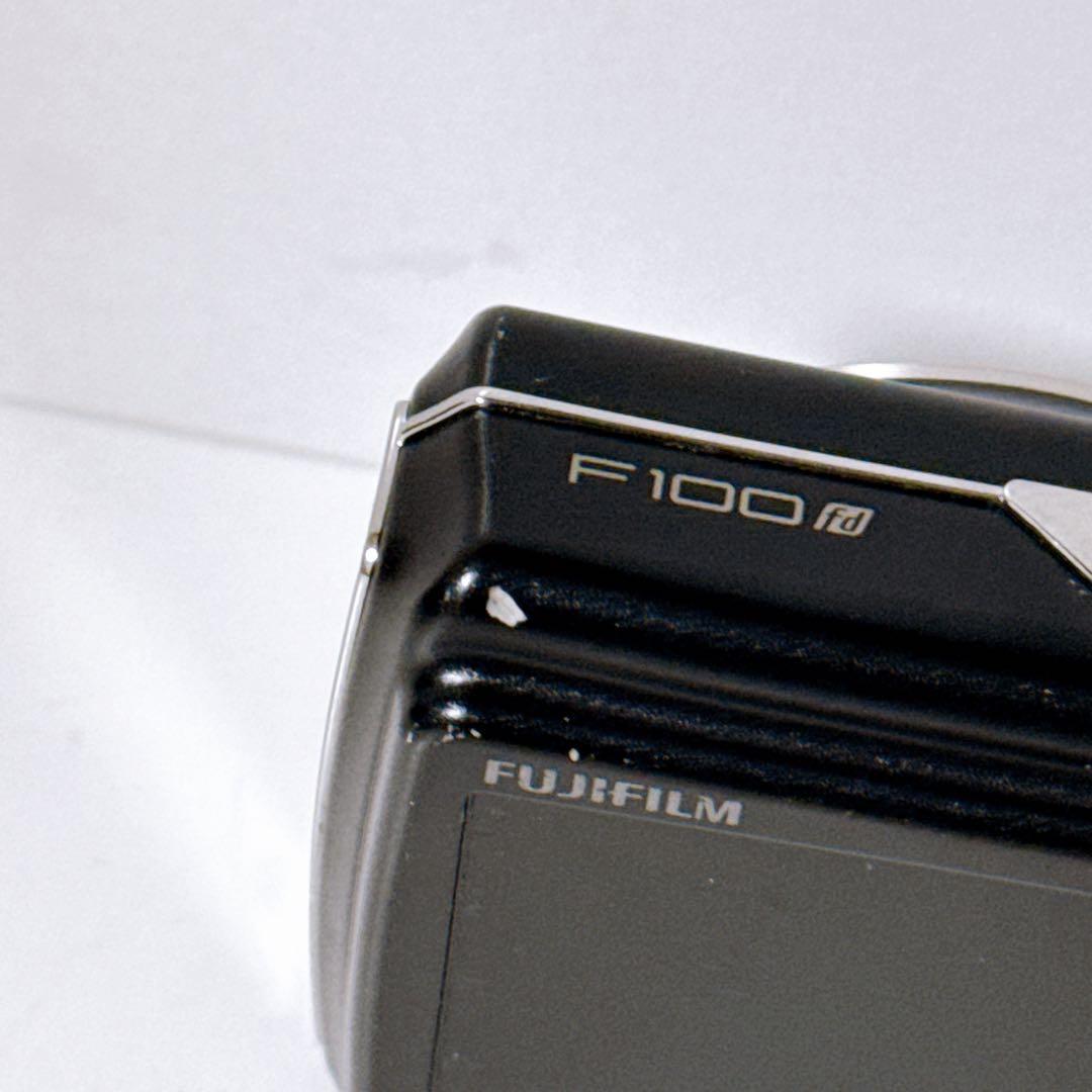 【動作品】 富士フィルム デジタルカメラ Finepix F100fd ブラック