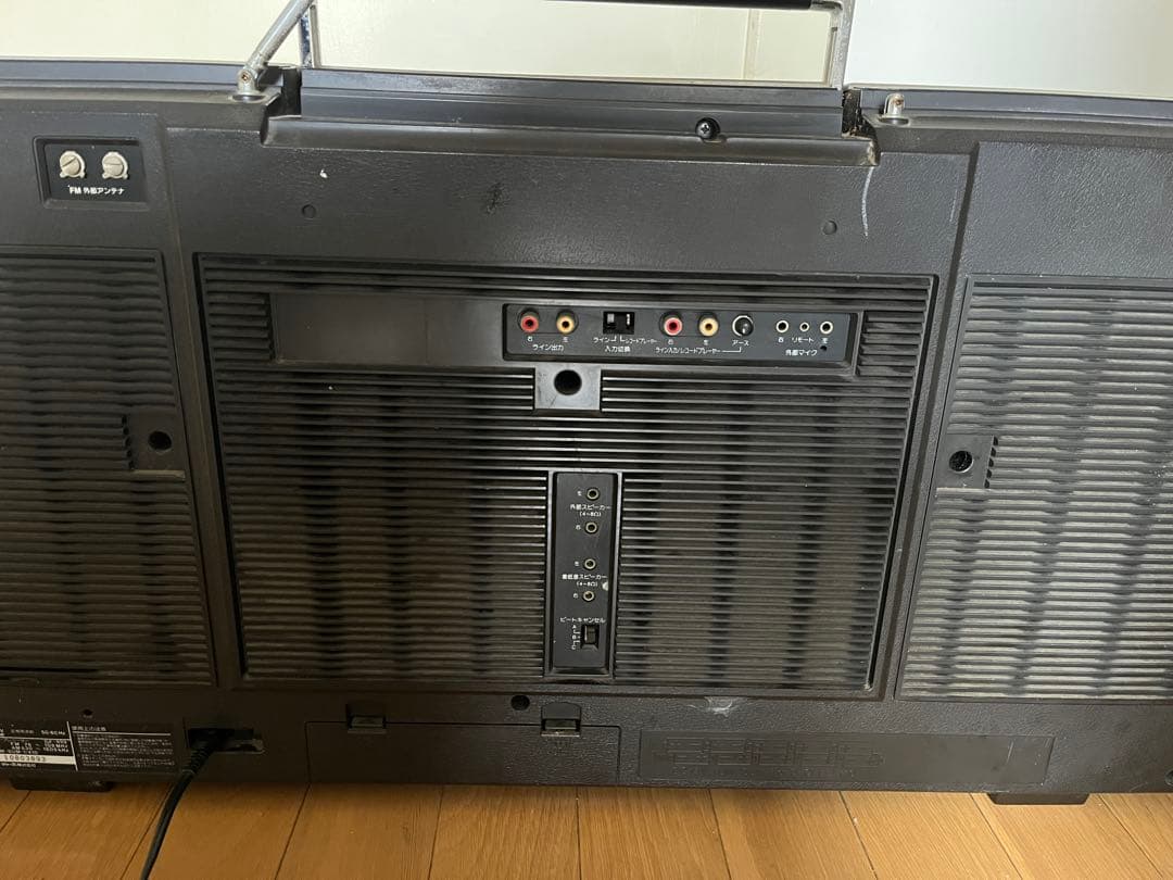 SHARP シャープ ラジカセ ダブルカセット GF-999通電確認済み