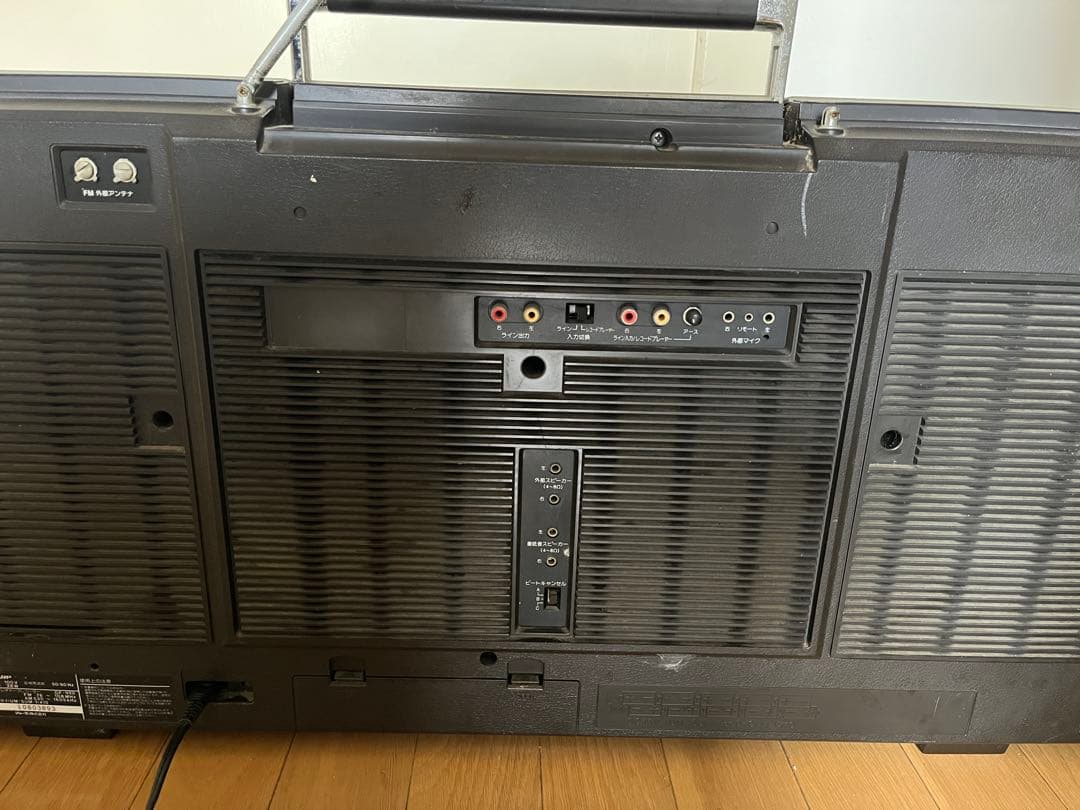 SHARP シャープ ラジカセ ダブルカセット GF-999通電確認済み