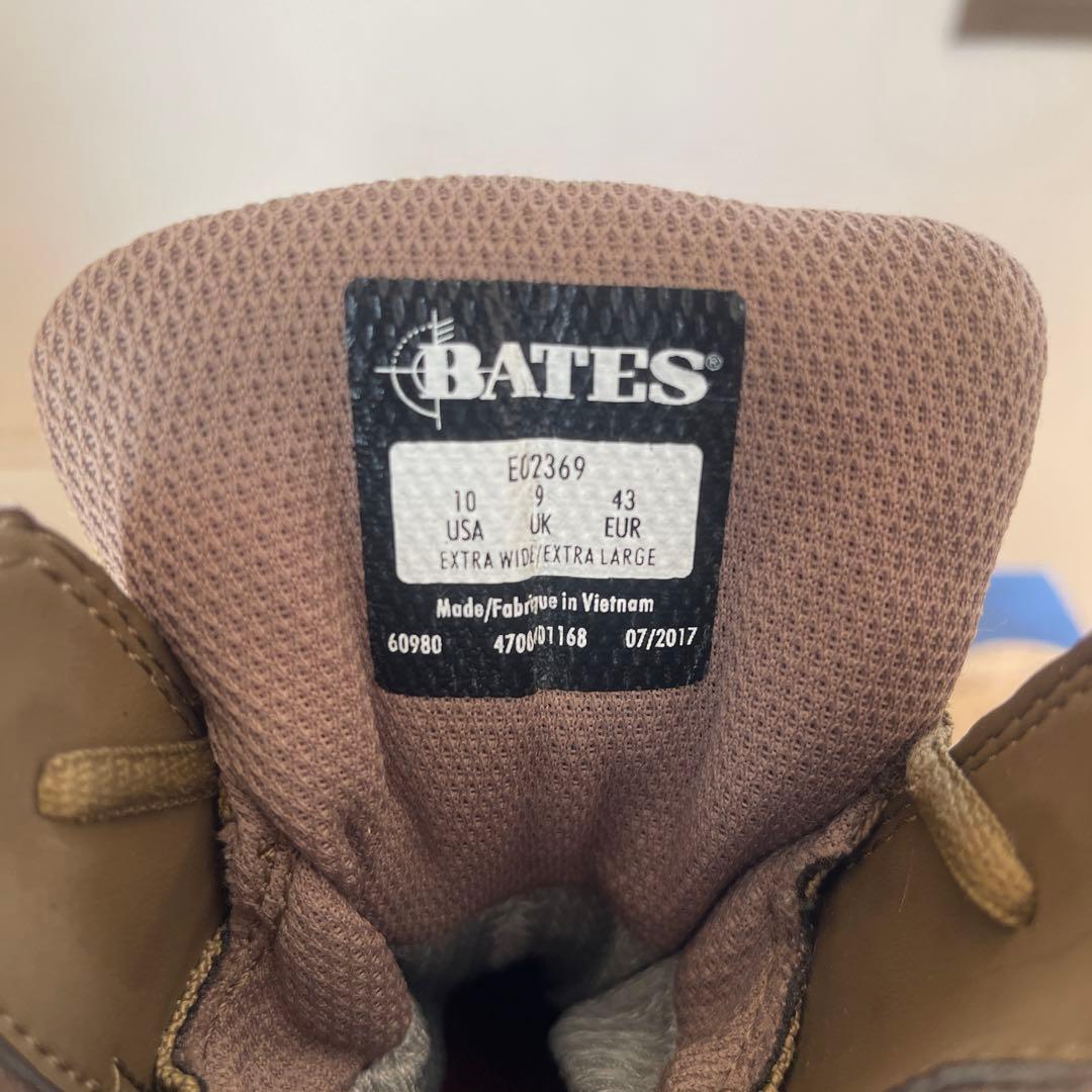 BATES ＤＥＬ-8 GORE-TEX ミリタリーブーツ ベージュ