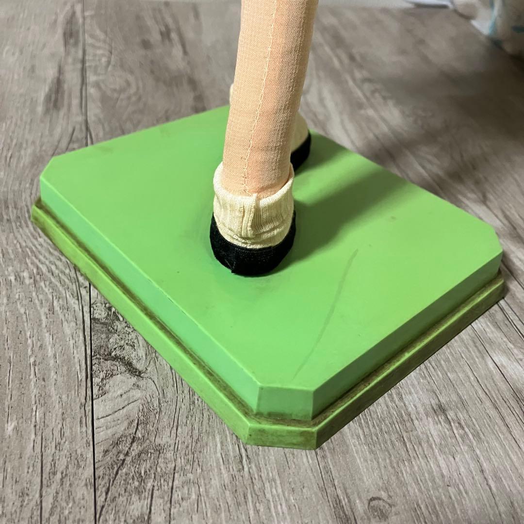 3F 【希少・昭和レトロ】ポーズ人形 当時物 金髪 サテンワンピ 昭和レトロ