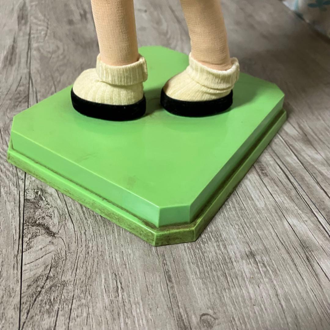 3F 【希少・昭和レトロ】ポーズ人形 当時物 金髪 サテンワンピ 昭和レトロ