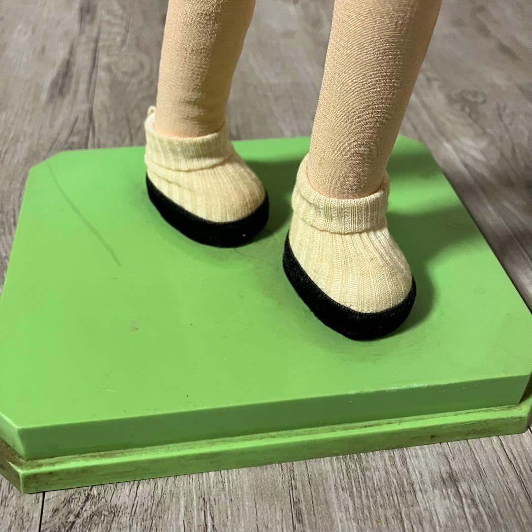 3F 【希少・昭和レトロ】ポーズ人形 当時物 金髪 サテンワンピ 昭和レトロ