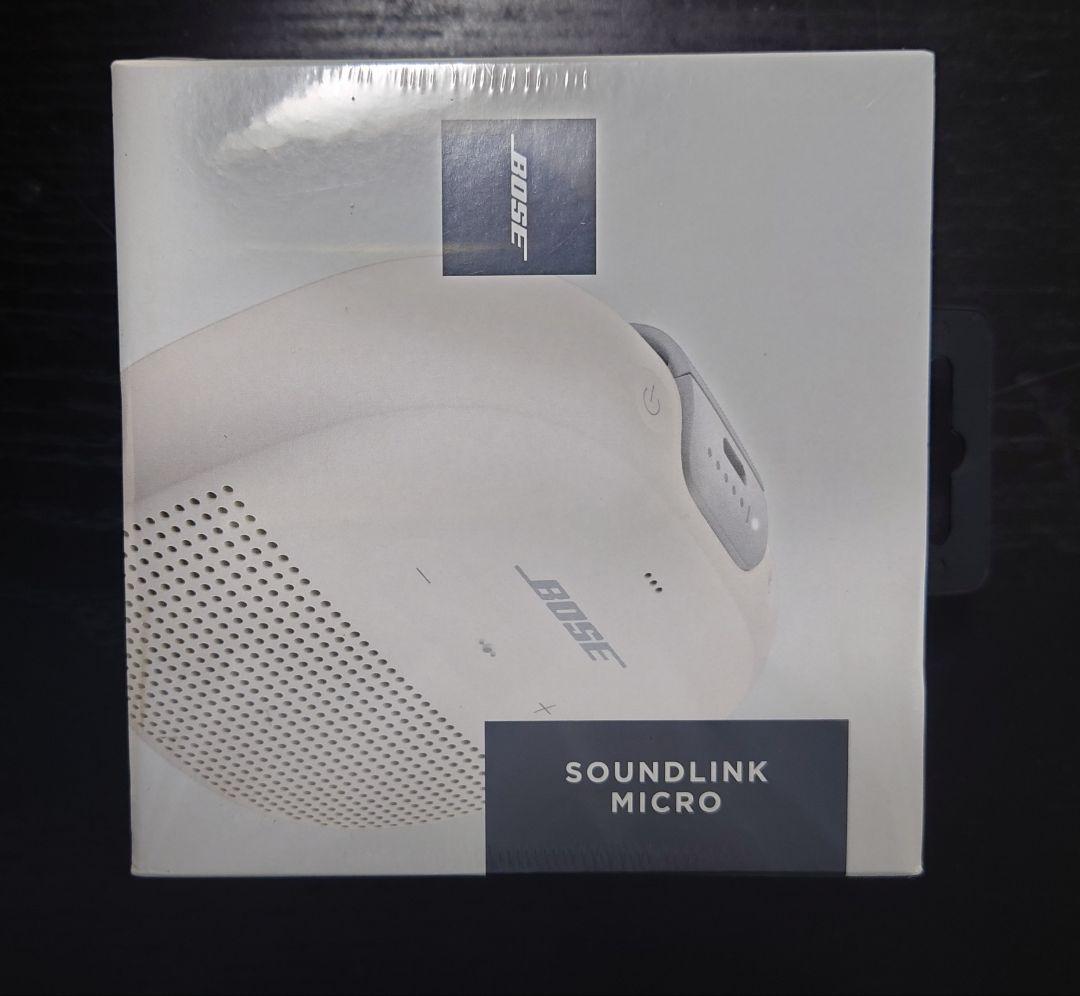 【新品・未開封】Bose SoundLink Micro コンパクトスピーカー白