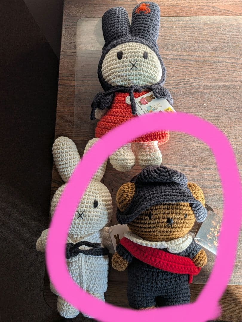 ボリスあみぐるみタグ付き夜警　ナイトウオッチ　アムステルダム国立美術館ミッフィー