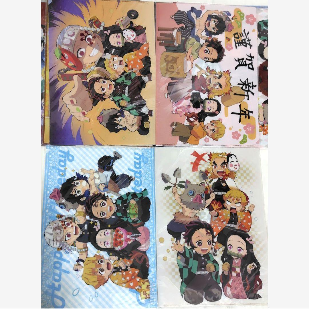 鬼滅の刃　クリアファイル　68枚　カフェ　鬼滅祭　キメツ学園　コラボ　全集中展