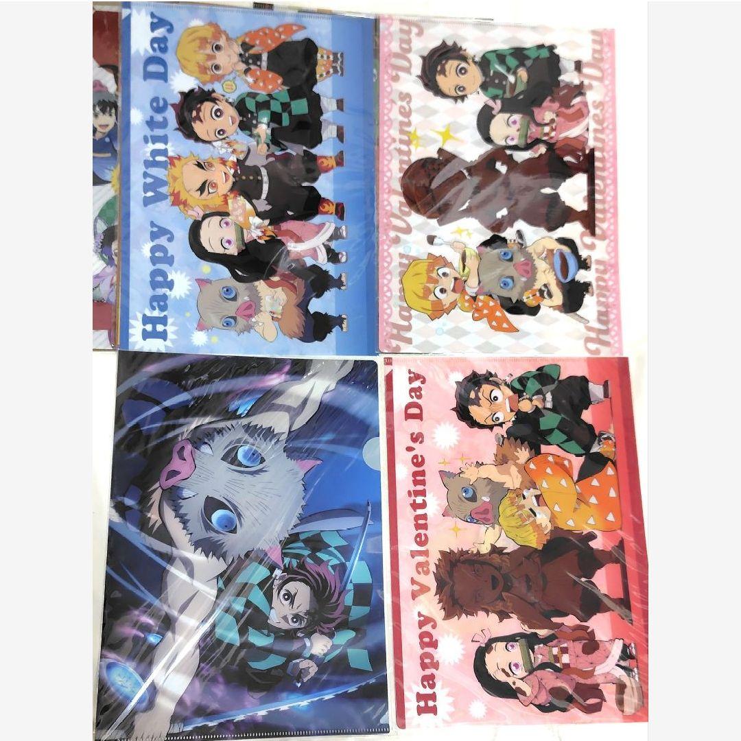 鬼滅の刃　クリアファイル　68枚　カフェ　鬼滅祭　キメツ学園　コラボ　全集中展