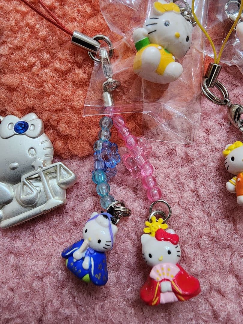 HELLO KITTY　当時品　マスコット・ストラップセット