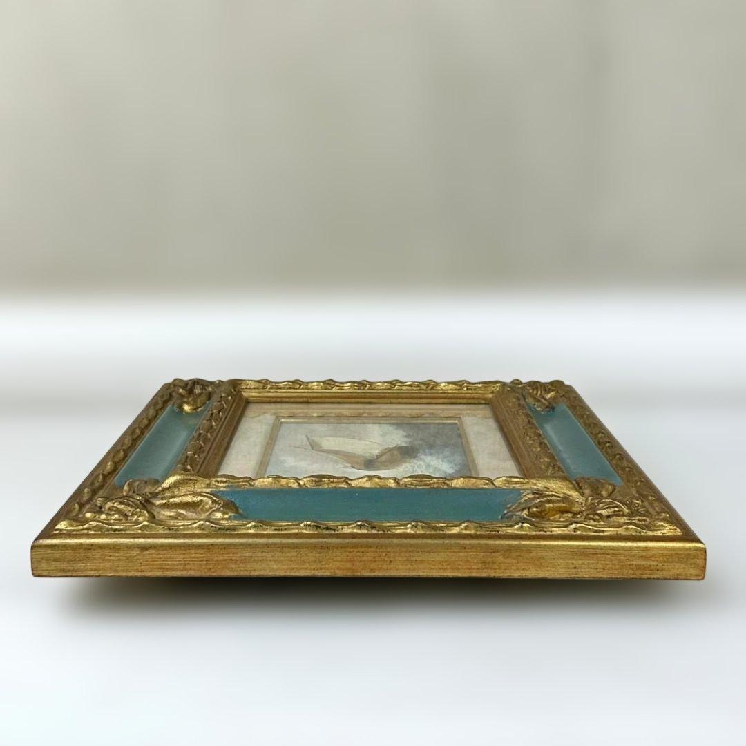 油彩絵　エリアス・Ｍ・ペレス・Ｐ 　ELIAS M.PEREZ　海景　額入り