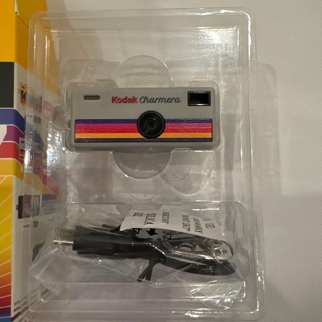 Kodak Charmera キーチェーンデジタルカメラ　TYPE03グレー