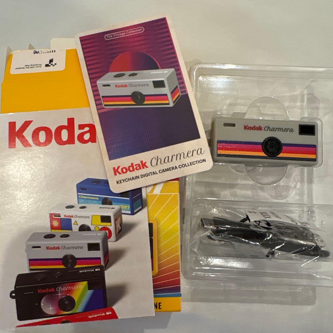 Kodak Charmera キーチェーンデジタルカメラ　TYPE03グレー