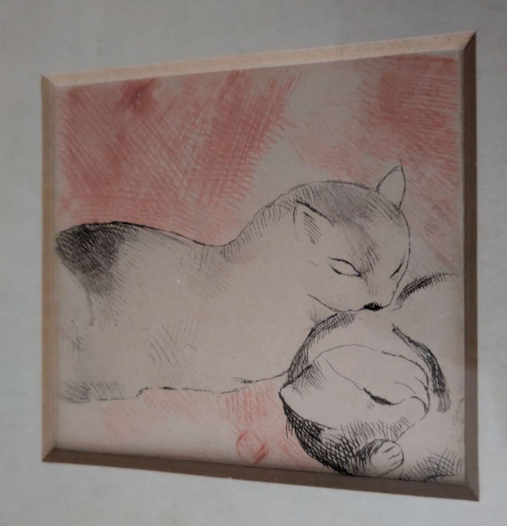 ＡAマリ―・ロ―ランサンの多色摺り銅版画