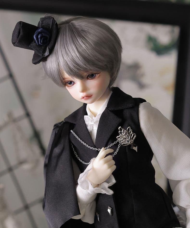 WH998 bjd 1/4 ドール本体 Heron 球体関節人形 ハンドメイド
