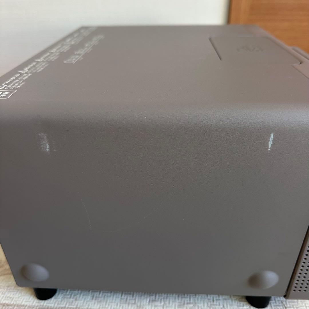 バルミューダ　スチームトースター ショコラ　K01E-CW 2019年製