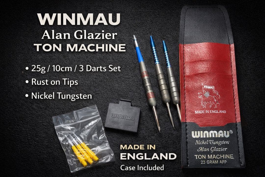 【WINMAU】Alan Glazier TON MACHINE ダーツセット