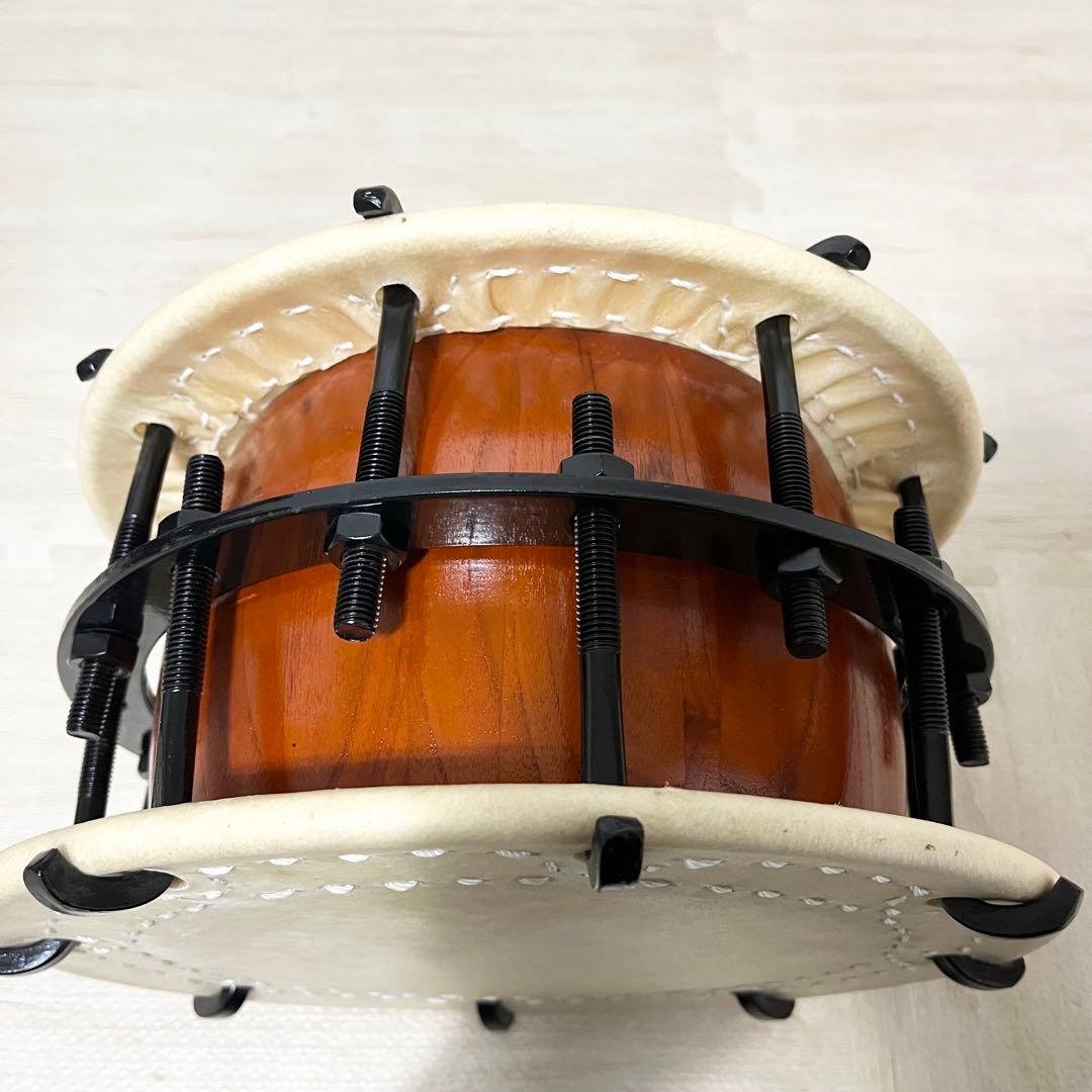 締太鼓 ボルト締め 和太鼓 立奏台付き